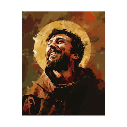“The Joy of Saint Francis” – Catholic Art Print