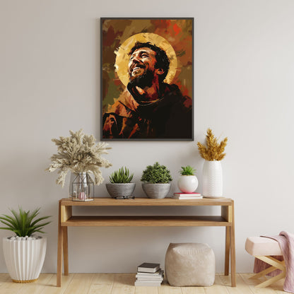 The Joy of Saint Francis | Traditional Style | Fine Art Print