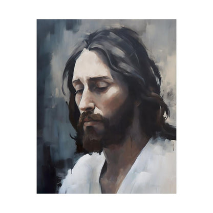 "The Price" - Midcentury Modern Style Portrait of Christ