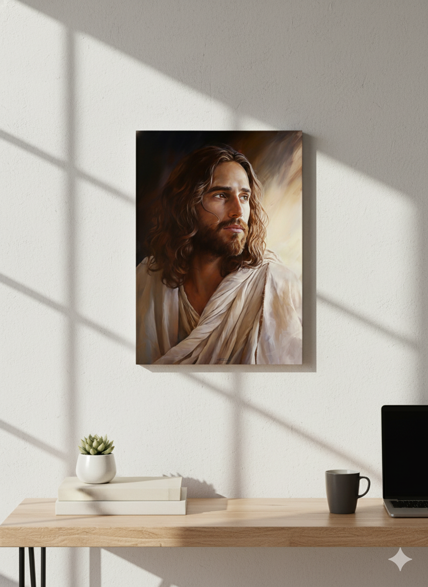 The Savior Jesus Christ | Inspiring | Christian Canvas Wall Art