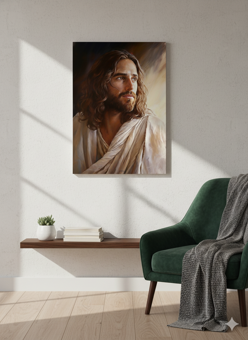 The Savior Jesus Christ | Inspiring | Christian Canvas Wall Art