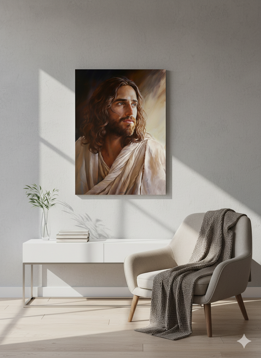 The Savior Jesus Christ | Inspiring | Christian Canvas Wall Art