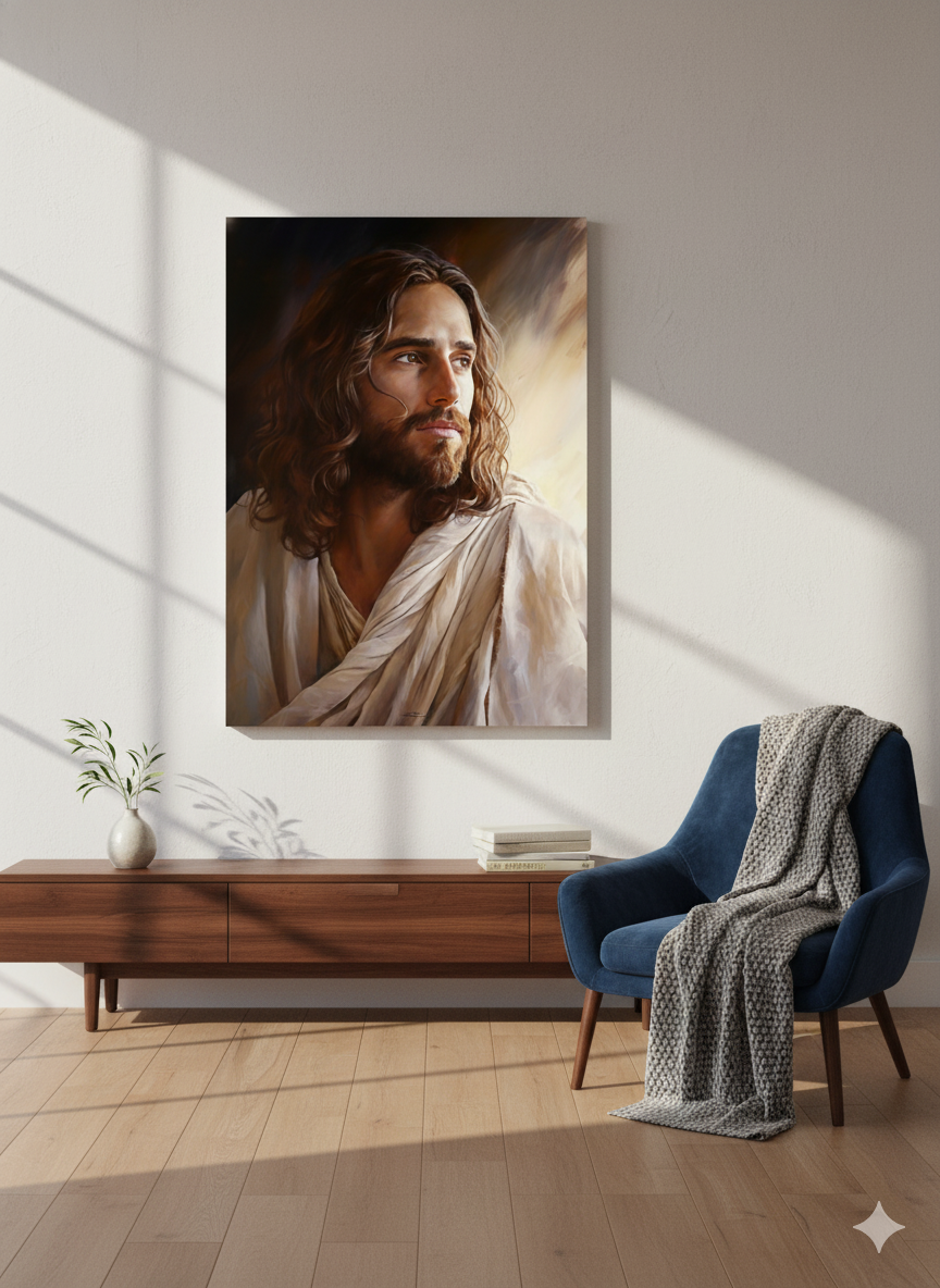 The Savior Jesus Christ | Inspiring | Christian Canvas Wall Art