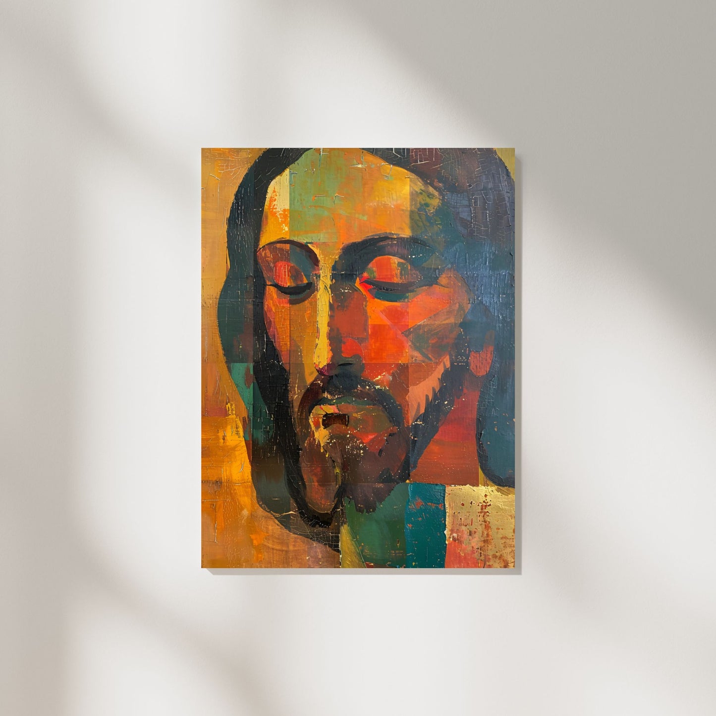 The Silent Christ | Midcentury Style | Fine Art Print