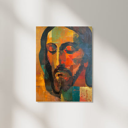 The Silent Christ | Midcentury Style | Fine Art Print