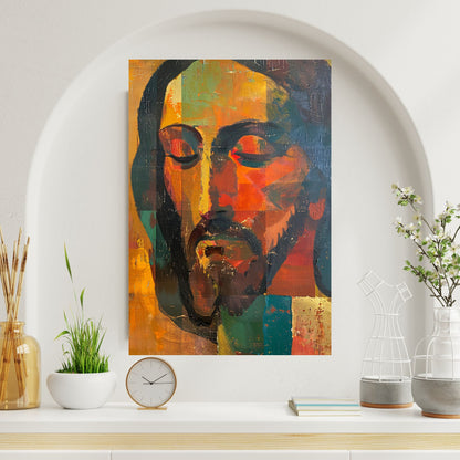 The Silent Christ | Midcentury Style | Fine Art Print