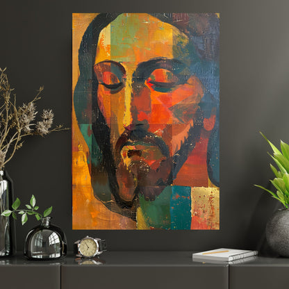 The Silent Christ | Midcentury Style | Fine Art Print