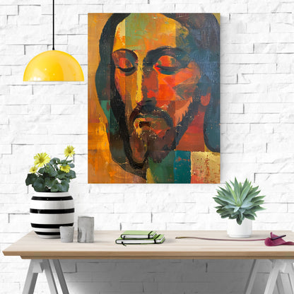 The Silent Christ | Midcentury Style | Fine Art Print