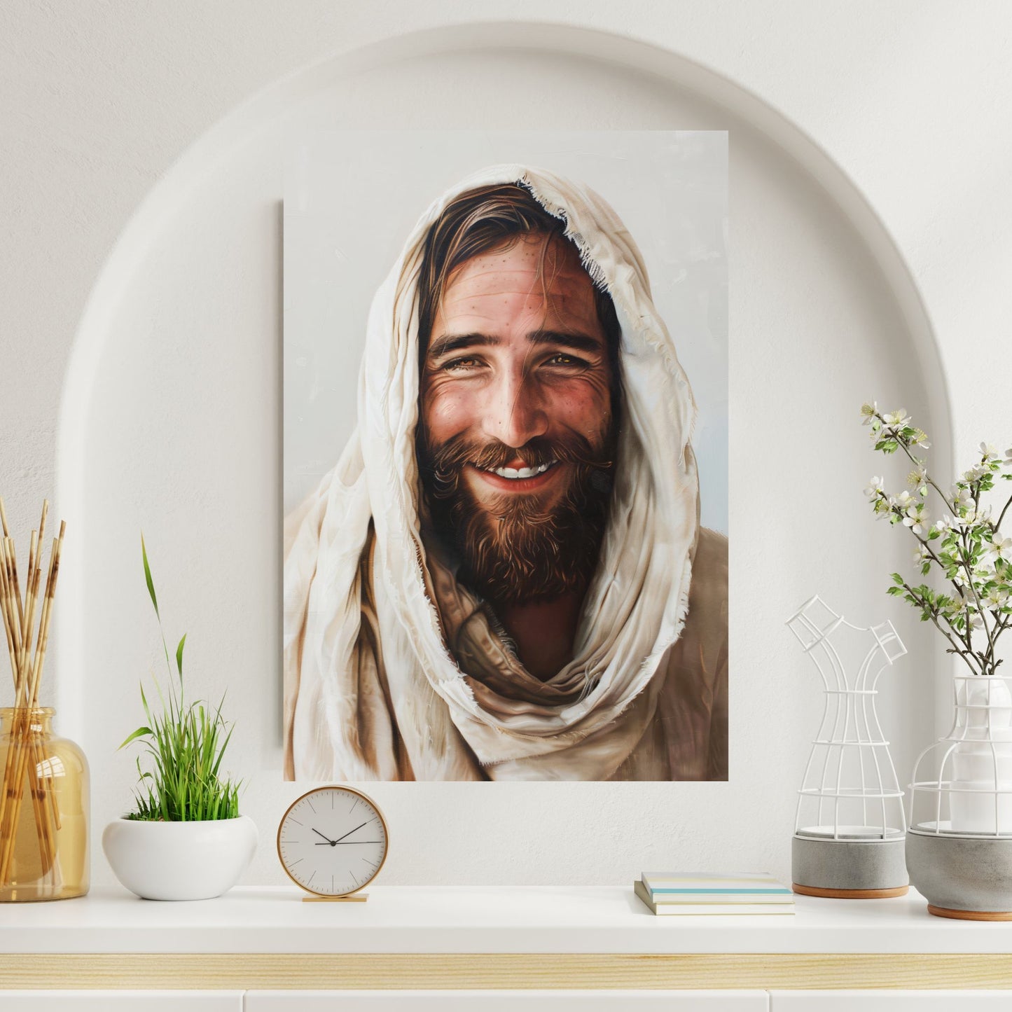 The Teacher's Smile | Realistic Style | Fine Art Print