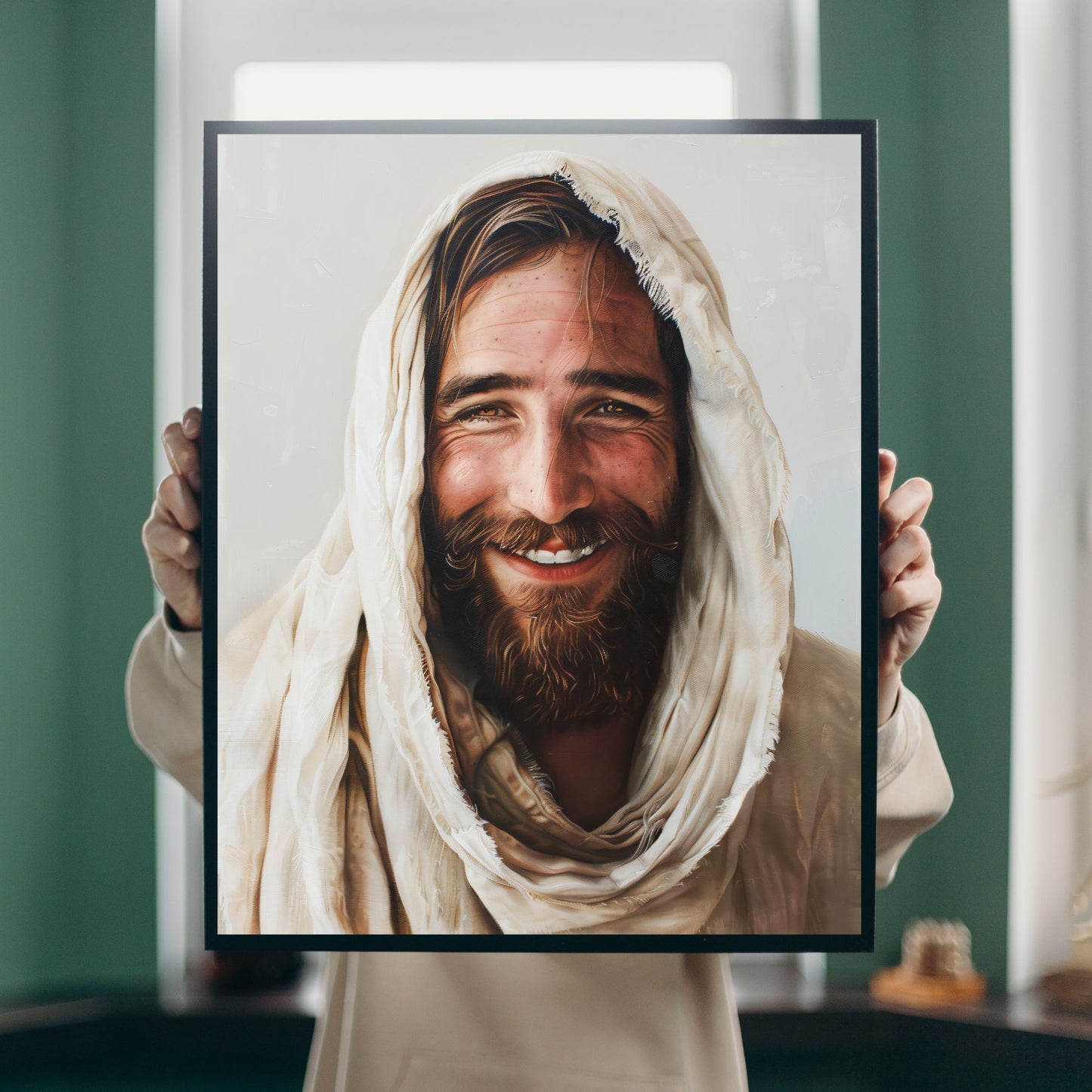 The Teacher's Smile | Realistic Style | Fine Art Print