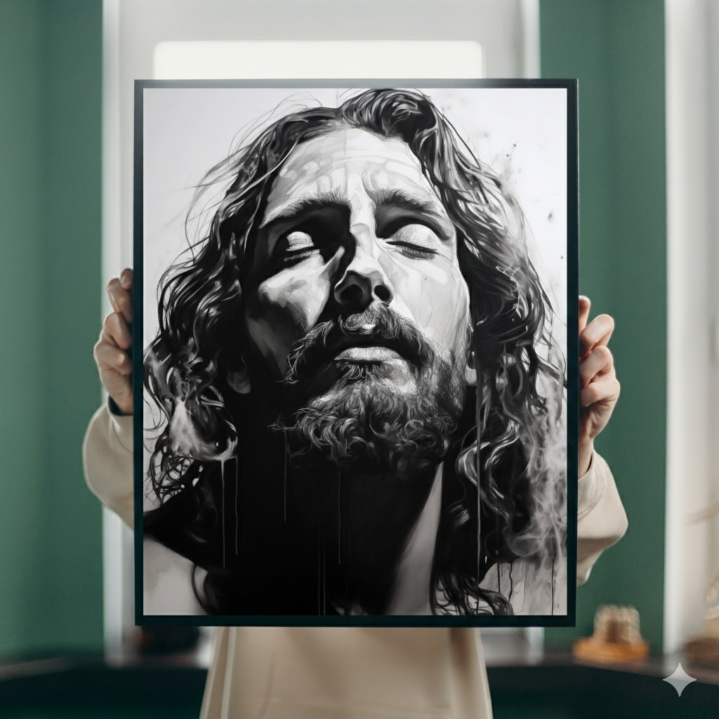 Thy Will Be Done | Monochromatic Style | Fine Art Print