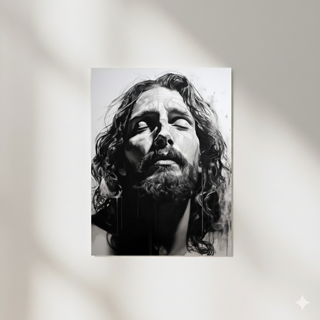 Thy Will Be Done | Monochromatic Style | Fine Art Print