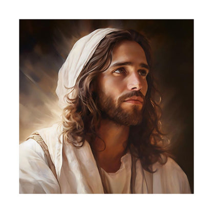 "Yeshua" - Traditional Christian Art Portrait Of Jesus