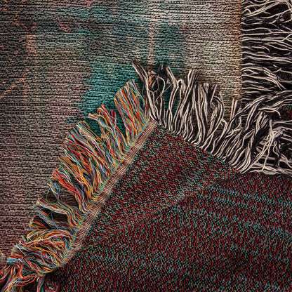 "Gentle Savior" - Heirloom Woven Blanket