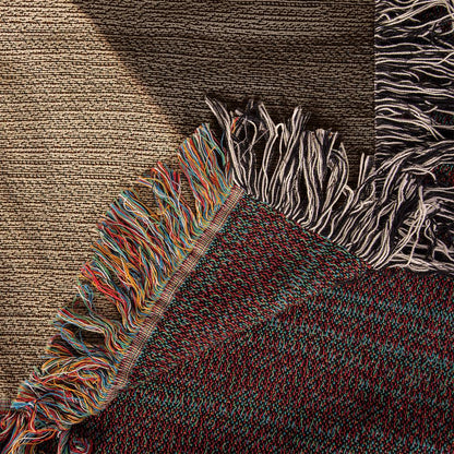 "Our Blessed Savior Jesus Christ" - Heirloom Woven Blanket