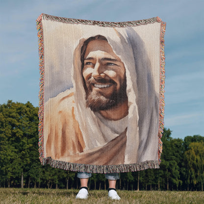 "Rabbi Jesus" - Heirloom Woven Blanket