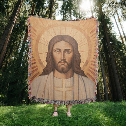 "The Glory Of Christ" - Heirloom Woven Blanket