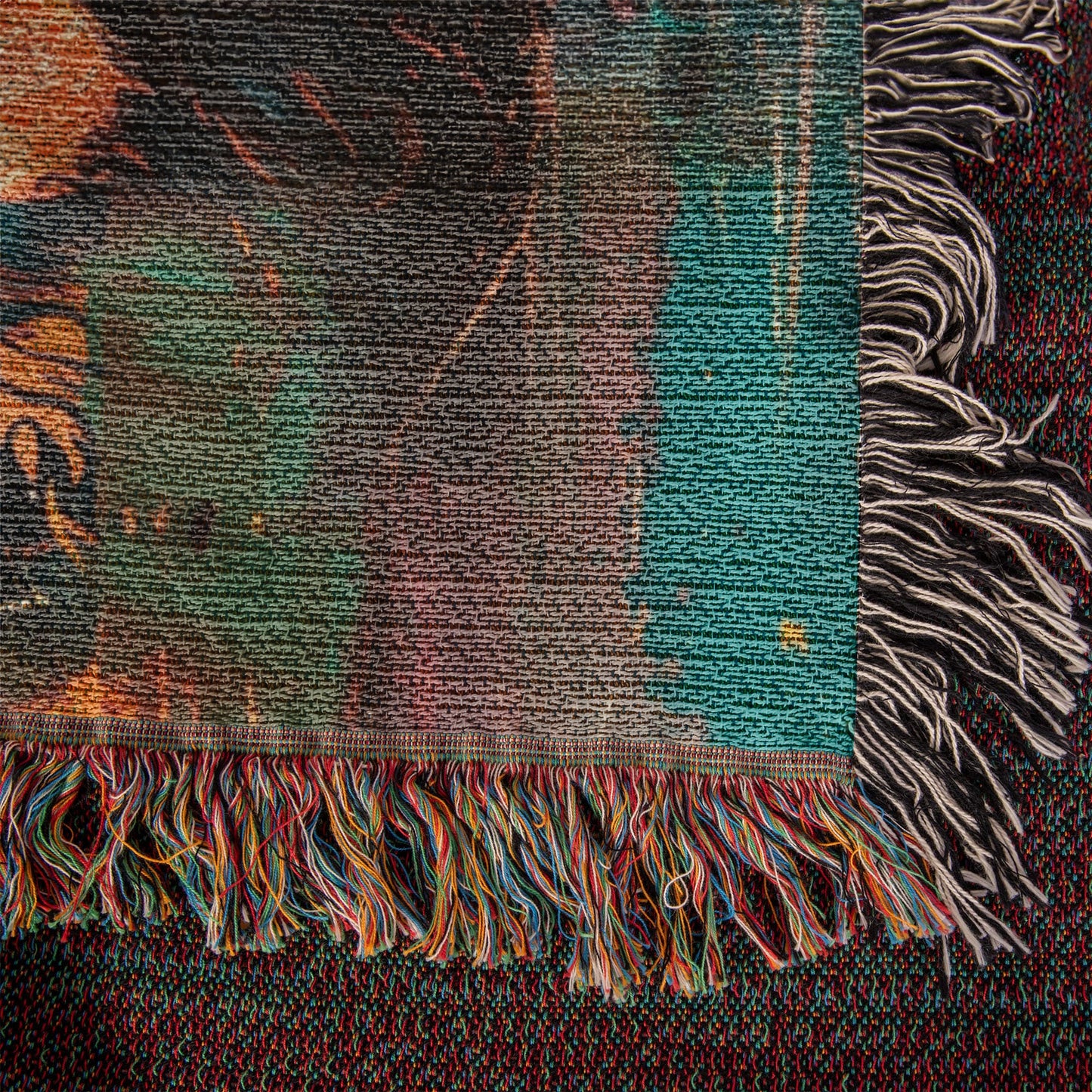 Gentle Savior | Woven Christian Throw Blanket