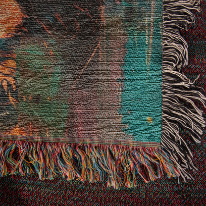 Gentle Savior | Woven Christian Throw Blanket