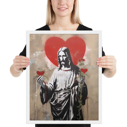 Blessed Heart Of Jesus Fine Art Print - ChristVisions