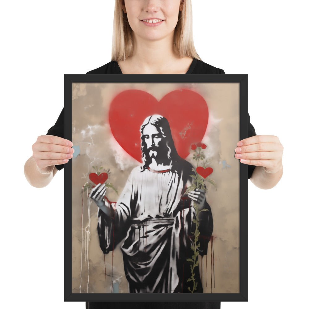 Blessed Heart Of Jesus Fine Art Print - ChristVisions