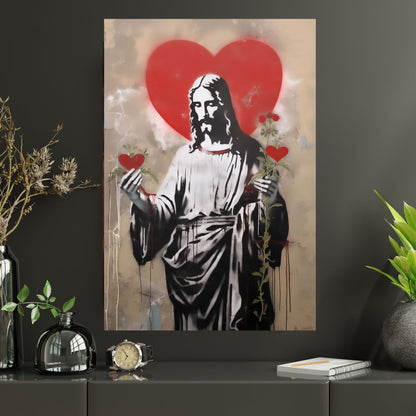 Blessed Heart Of Jesus Fine Art Print - ChristVisions