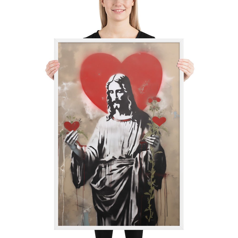 Blessed Heart Of Jesus Fine Art Print - ChristVisions