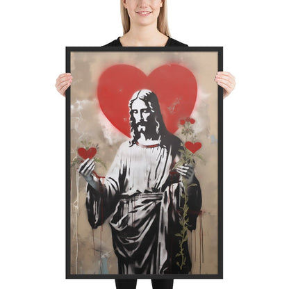 Blessed Heart Of Jesus Fine Art Print - ChristVisions