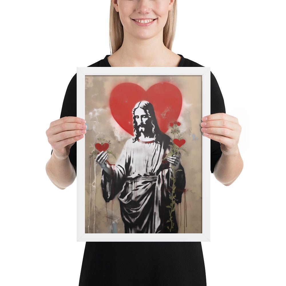 Blessed Heart Of Jesus Fine Art Print - ChristVisions