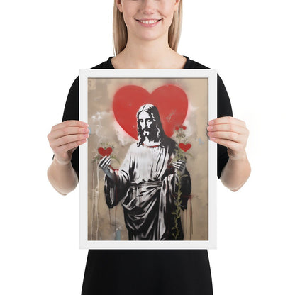 Blessed Heart Of Jesus Fine Art Print - ChristVisions