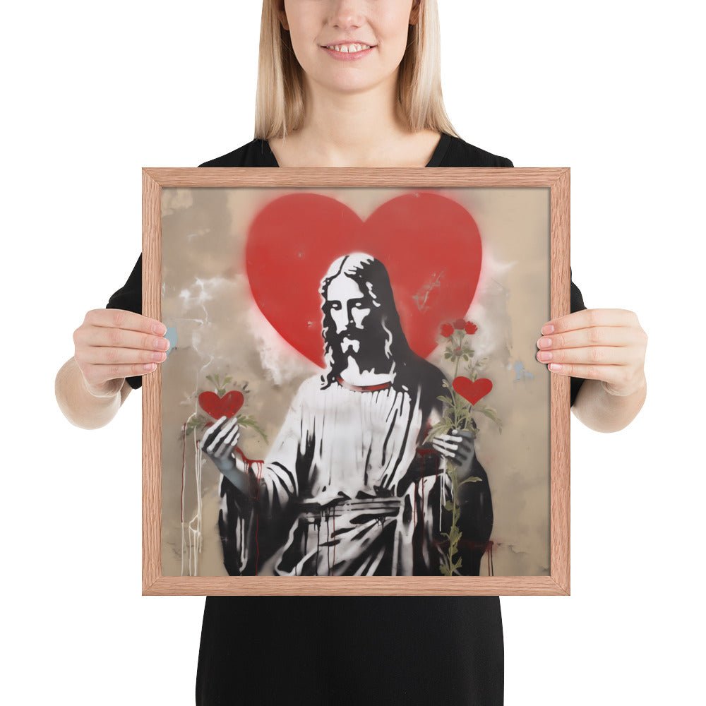 Blessed Heart Of Jesus Fine Art Print - ChristVisions