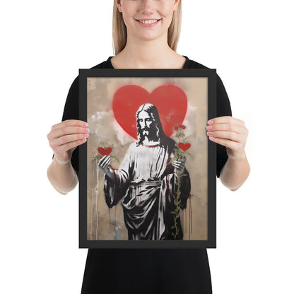 Blessed Heart Of Jesus Fine Art Print - ChristVisions