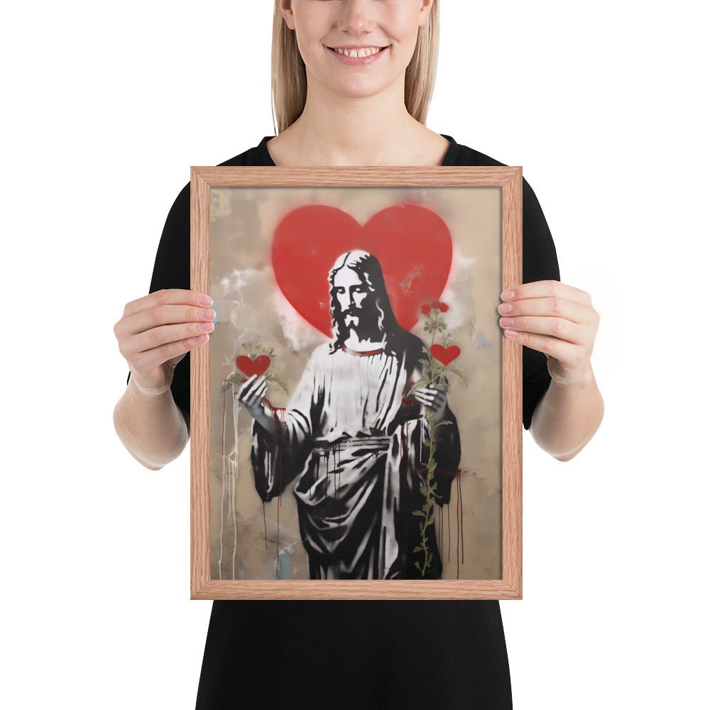 Blessed Heart Of Jesus Fine Art Print - ChristVisions