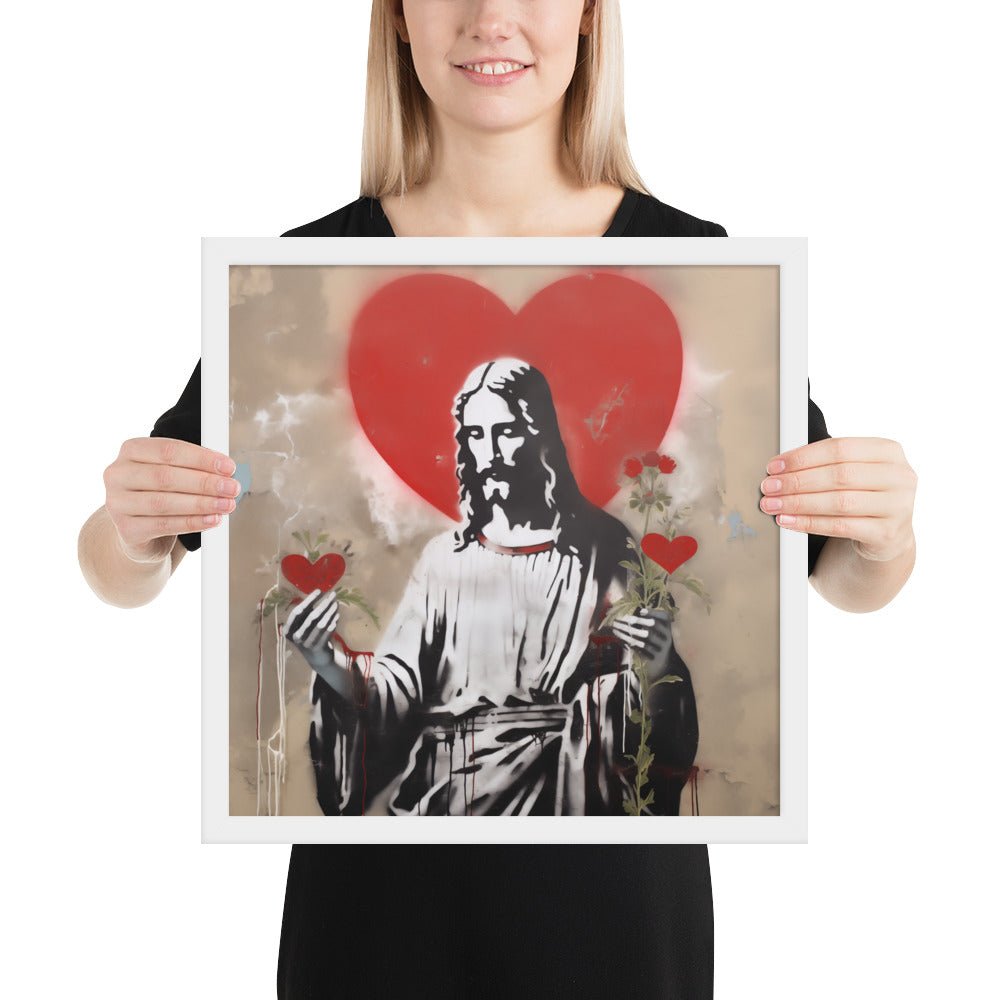 Blessed Heart Of Jesus Fine Art Print - ChristVisions