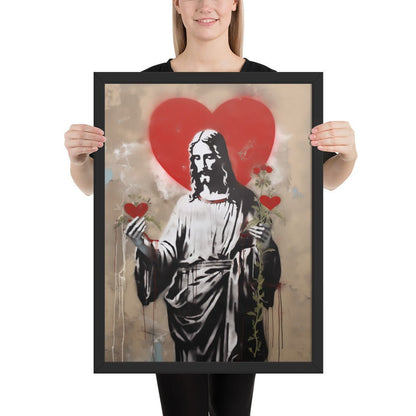 Blessed Heart Of Jesus Fine Art Print - ChristVisions