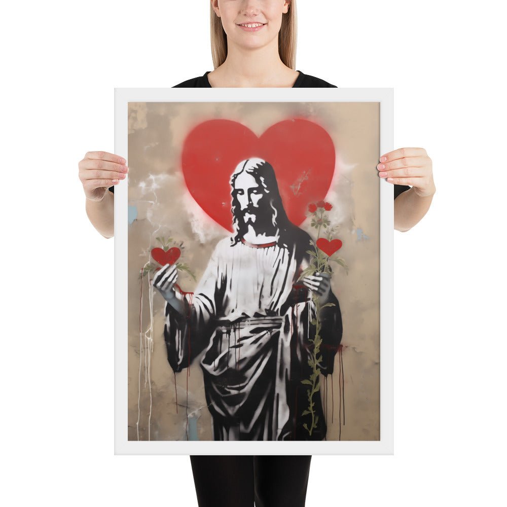 Blessed Heart Of Jesus Fine Art Print - ChristVisions