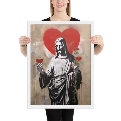 Blessed Heart Of Jesus Fine Art Print - ChristVisions