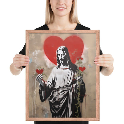 Blessed Heart Of Jesus Fine Art Print - ChristVisions