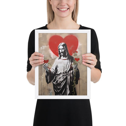 Blessed Heart Of Jesus Fine Art Print - ChristVisions