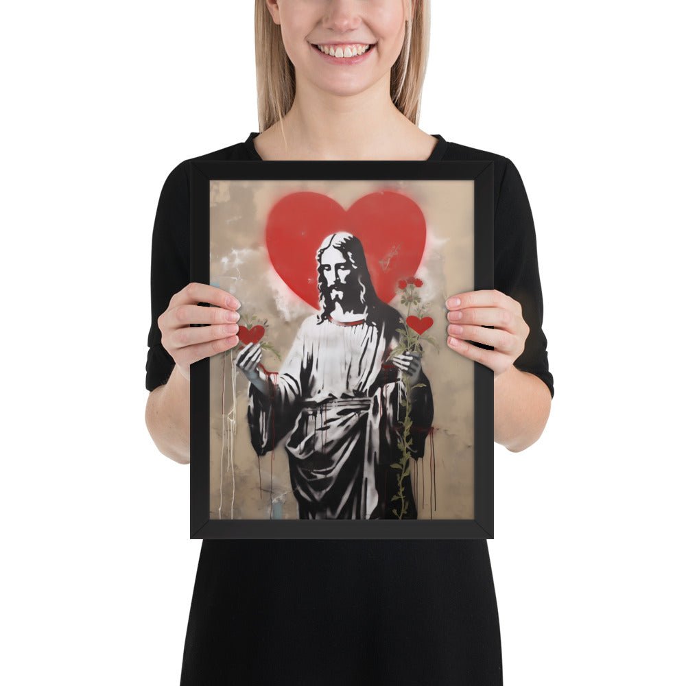 Blessed Heart Of Jesus Fine Art Print - ChristVisions