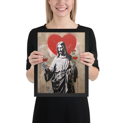 Blessed Heart Of Jesus Fine Art Print - ChristVisions