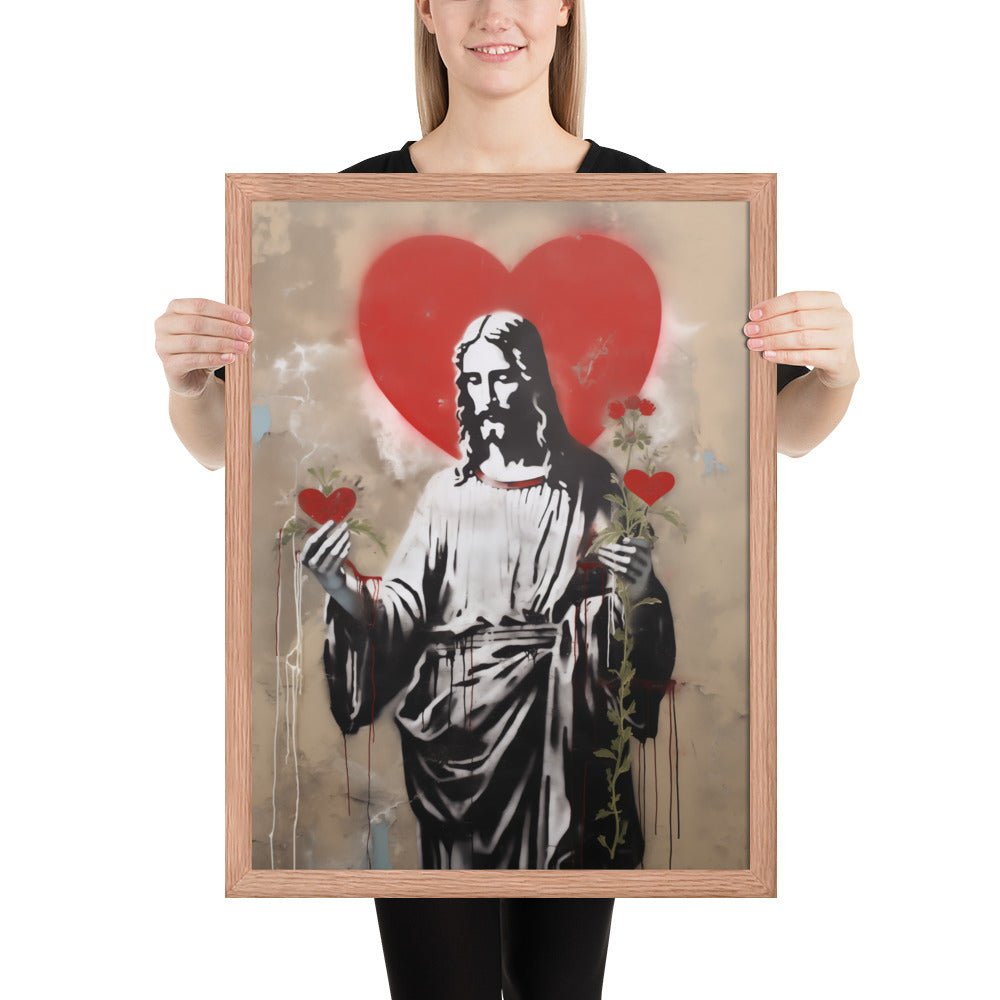 Blessed Heart Of Jesus Fine Art Print - ChristVisions