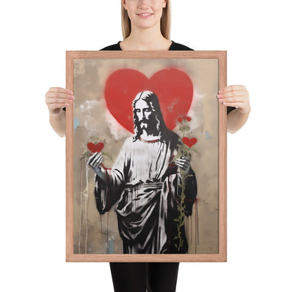 Blessed Heart Of Jesus Fine Art Print - ChristVisions