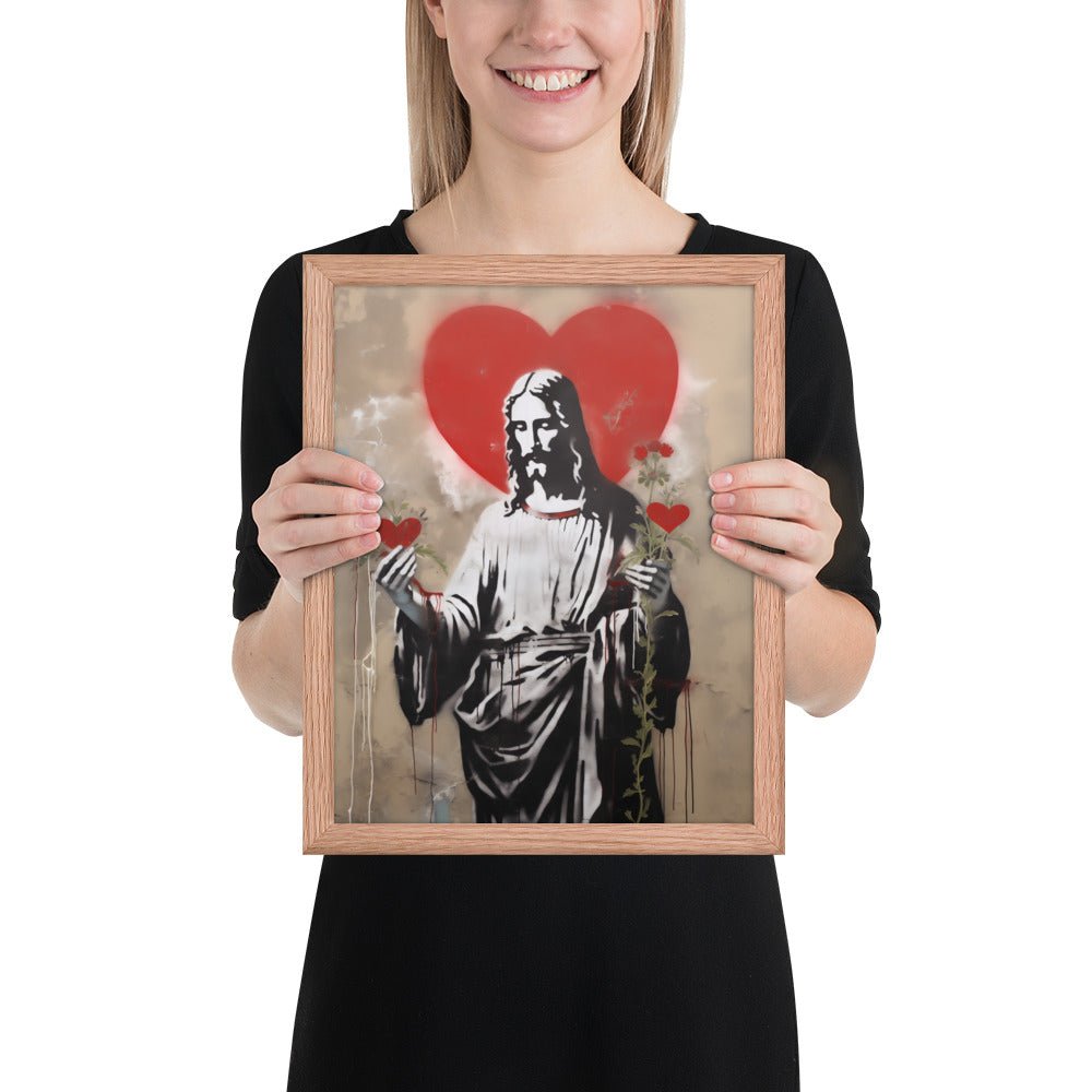 Blessed Heart Of Jesus Fine Art Print - ChristVisions
