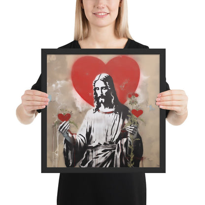 Blessed Heart Of Jesus Fine Art Print - ChristVisions