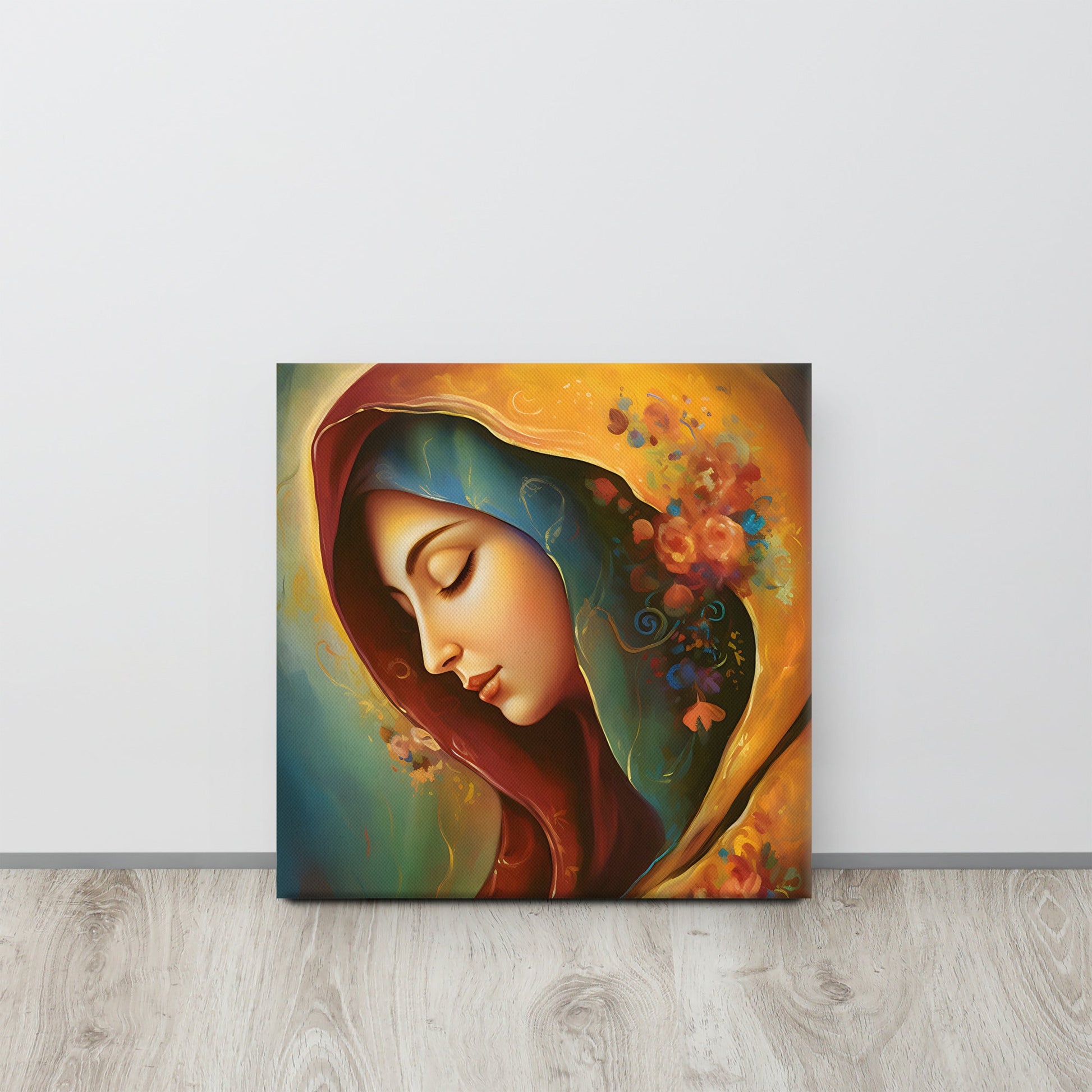 Blessed Virgin Mary Canvas Print - ChristVisions