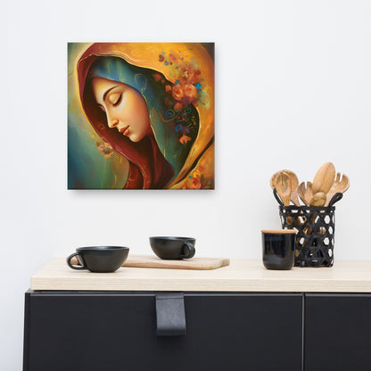 Blessed Virgin Mary Canvas Print - ChristVisions