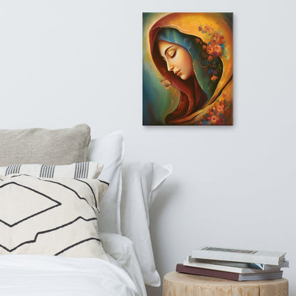 Blessed Virgin Mary Canvas Print - ChristVisions