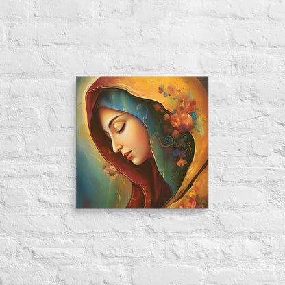 Blessed Virgin Mary Canvas Print - ChristVisions