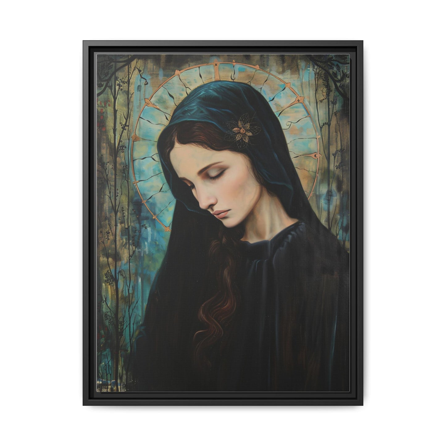 Blue Madonna | Canvas Print